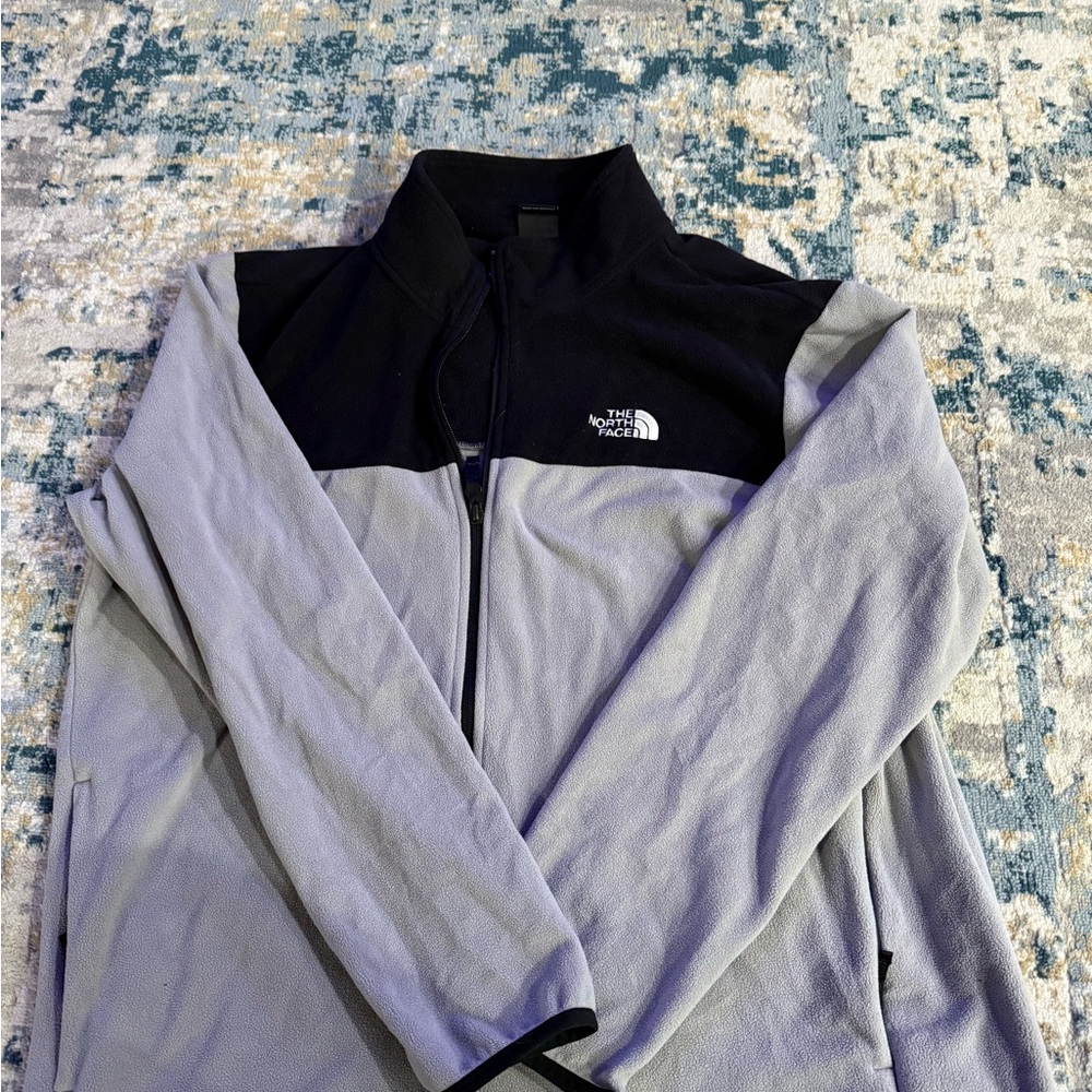 The North Face Men's Black and Light Gray Performance Jacket